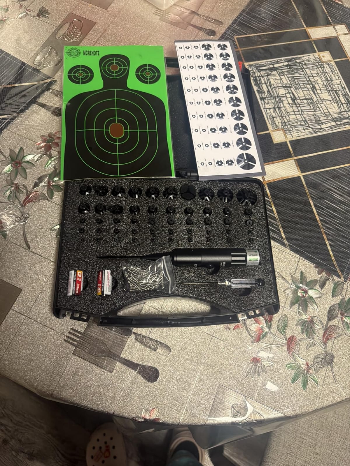 MCREHOTZ Professional Green Bore Sight Laser Kit - Trustworthy for Sighting customer photo 2