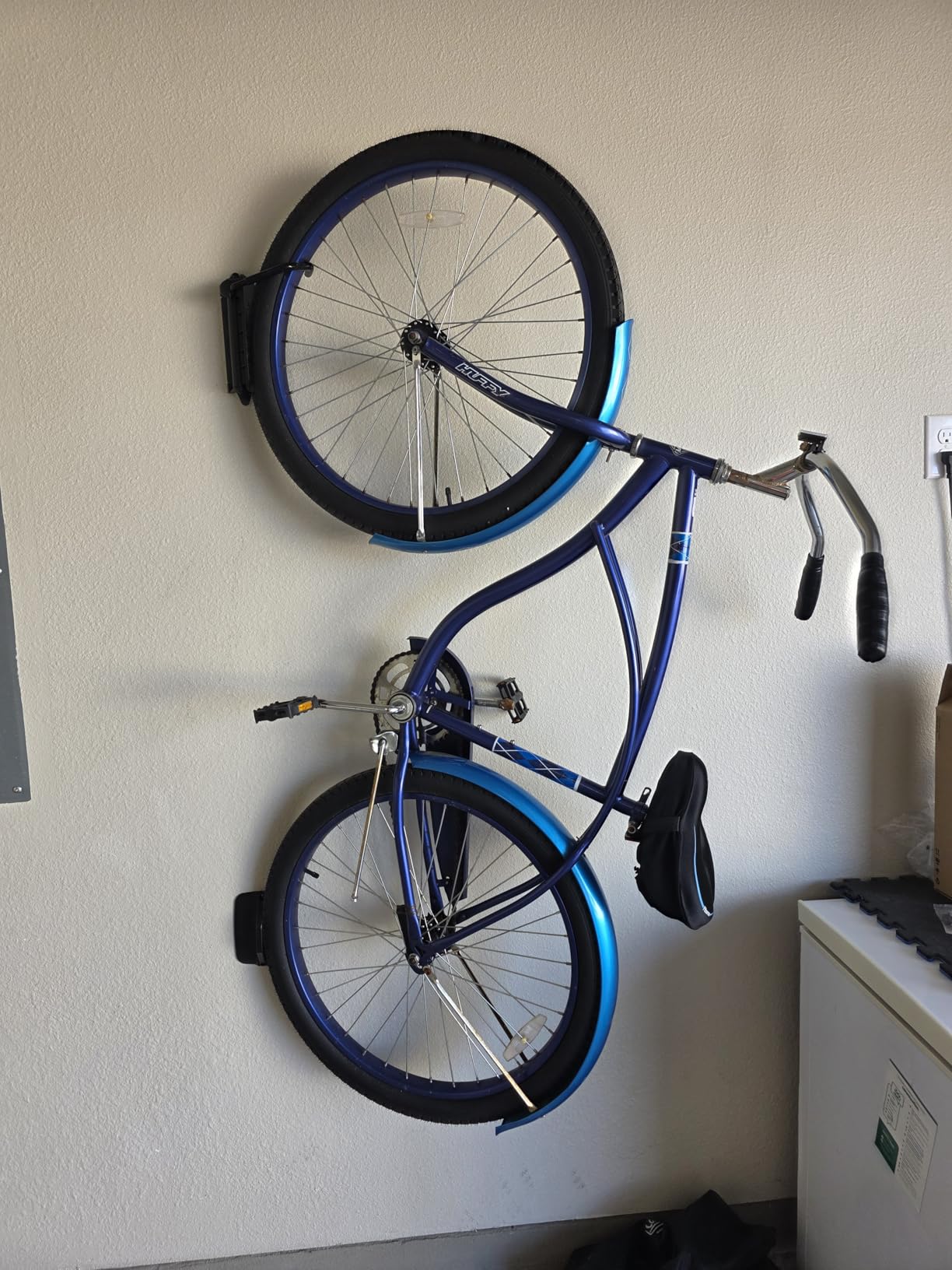 monTEK Swivel Bike Wall Mount, Bike Hangers for Garage, 4 Pack customer photo 2