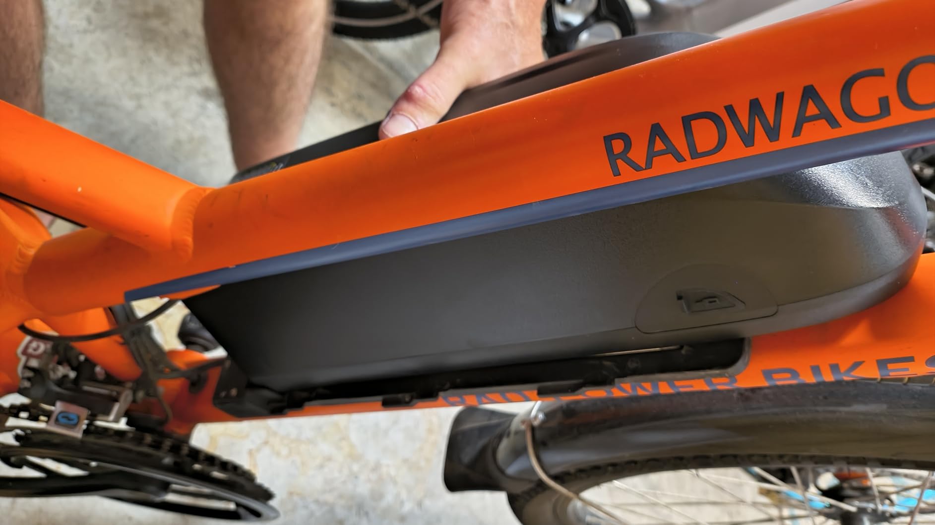 48V Electric Bike Battery for Conversion Wheel Kit Rad Power Runner City customer photo 1