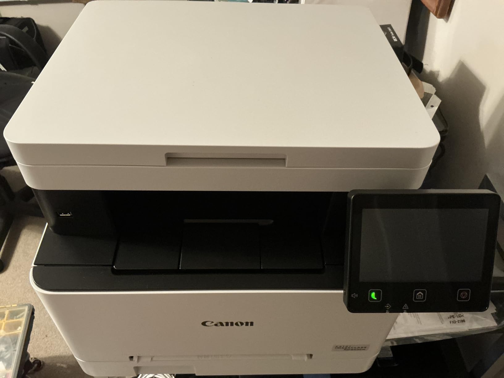 Canon Color imageCLASS MF652Cw - Wireless Laser Printer, Multifunction with Scanner, Copier, Mobile Ready, 3 Year Limited Warranty, 22 PPM Color, White customer photo 2