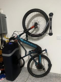 Steadyrack Swivel Bike Wall Mount, Vertical Mountain Bike Rack, Garage customer photo 2