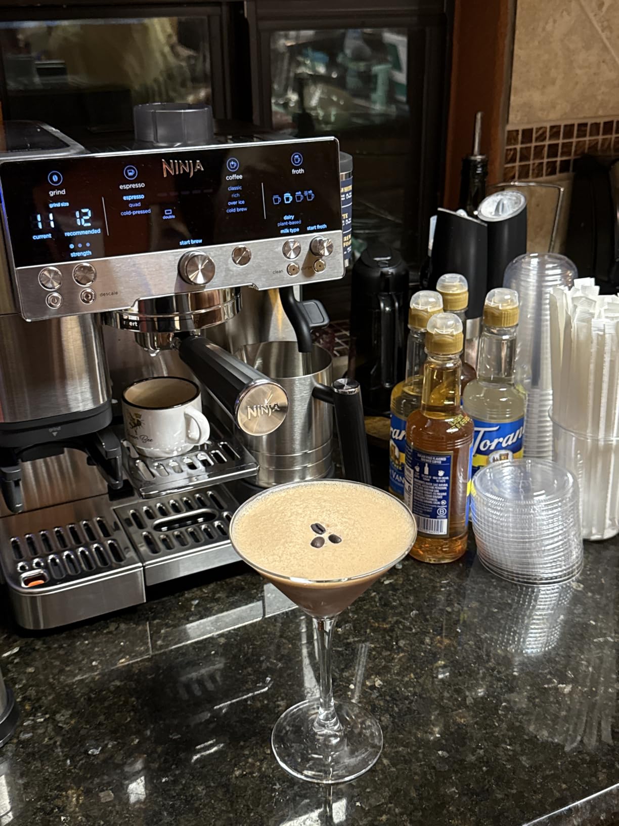Ninja Luxe Café Premier 3-in-1 Espresso Machine, Drip Coffee, & Cold Brew customer photo 2