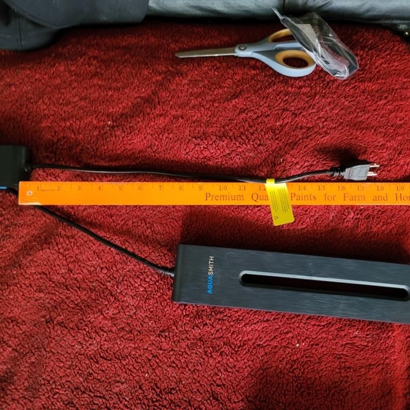 AQUASMITH Aquarium Heater Dual-Shield Smart Safety,500w for 90-120 Gal customer photo 1