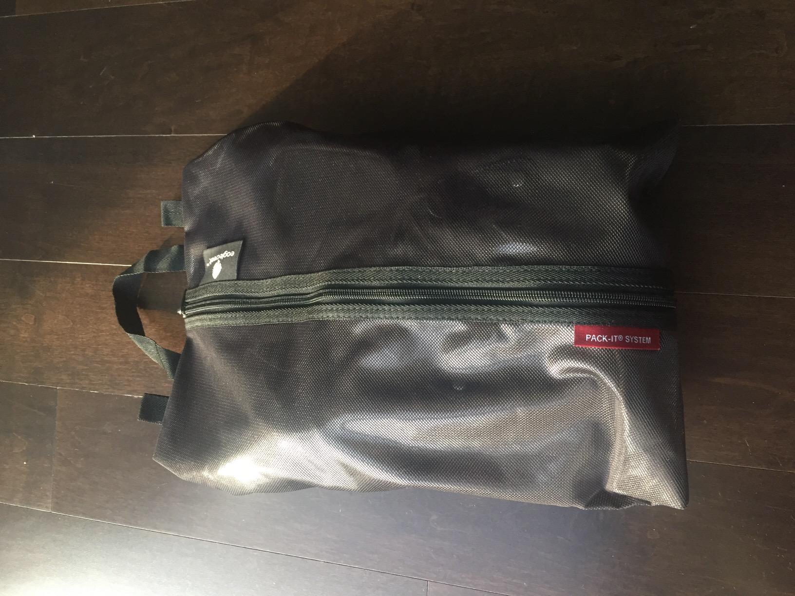 Eagle Creek Pack-It Reveal Shoe Sack - Breathable Shoe Storage Sack for Optimizing Luggage Space - Quick-Drying Material - Lightweight - Translucent Fabric - Washable - Ventilate customer photo 1