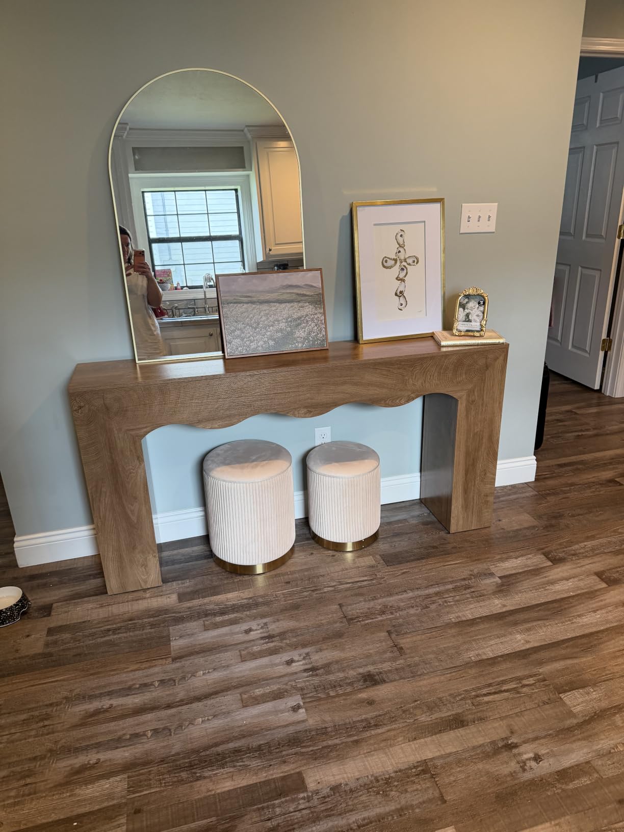 HARRITPURE Arched Wall Mirror 30