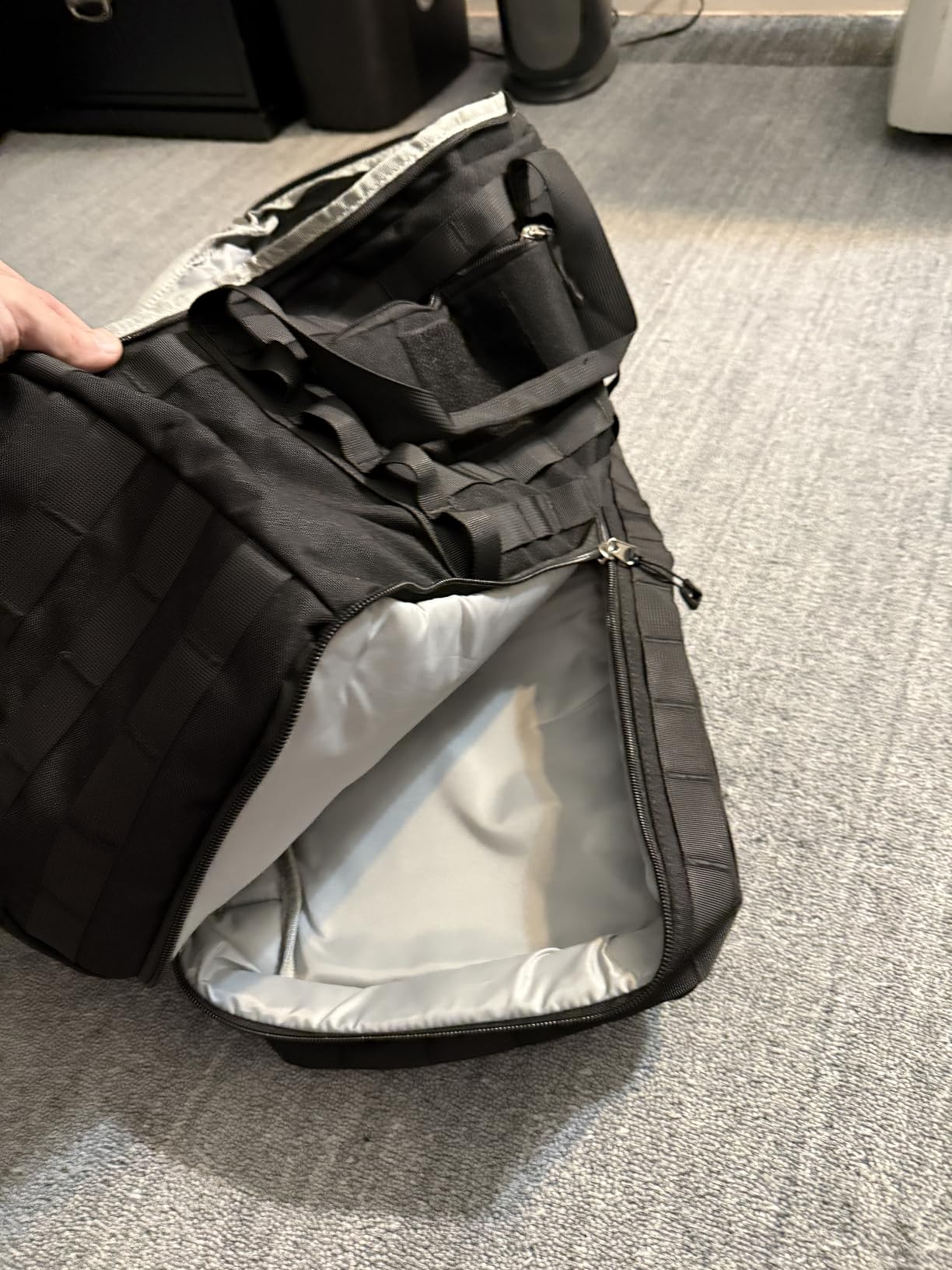 Gym Bag for Men Women, Carry on Luggage 22x14x9 Airline Approved Duffle Bag customer photo 2
