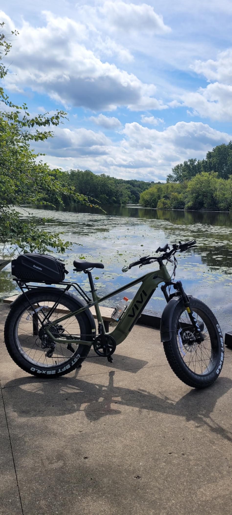Vivi ACE01 Electric Bike for Adults 26 x 4.0 Fat Tire Ebike1500W Peak Motor customer photo 2