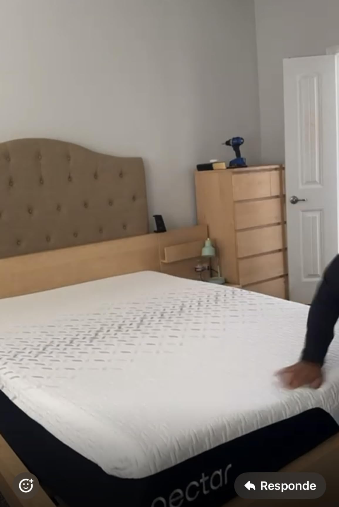 Nectar Queen Mattress - 365 Night Home Trial - Gel Memory Foam Mattress - CertiPUR-US Certified Foams - Forever Warranty customer photo 1