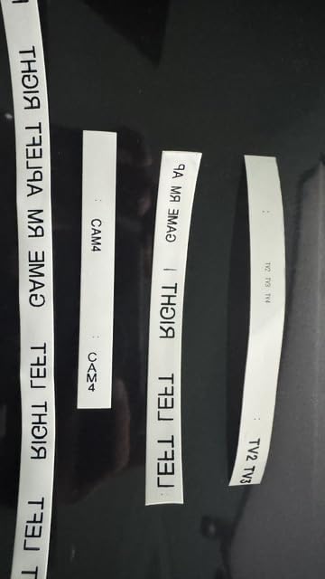 Label Maker Machine with-Tape, Heat Shrink Label Maker Waterproof-Labels customer photo 2