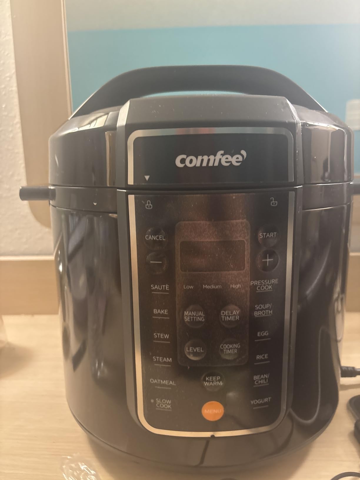 COMFEE' 12-in-1 Electric Pressure Cooker, 6 Quarts, Nonstick Pot customer photo 2