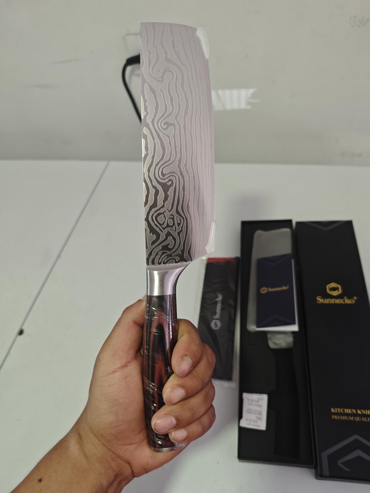 Sunnecko Nakiri Knife - 7