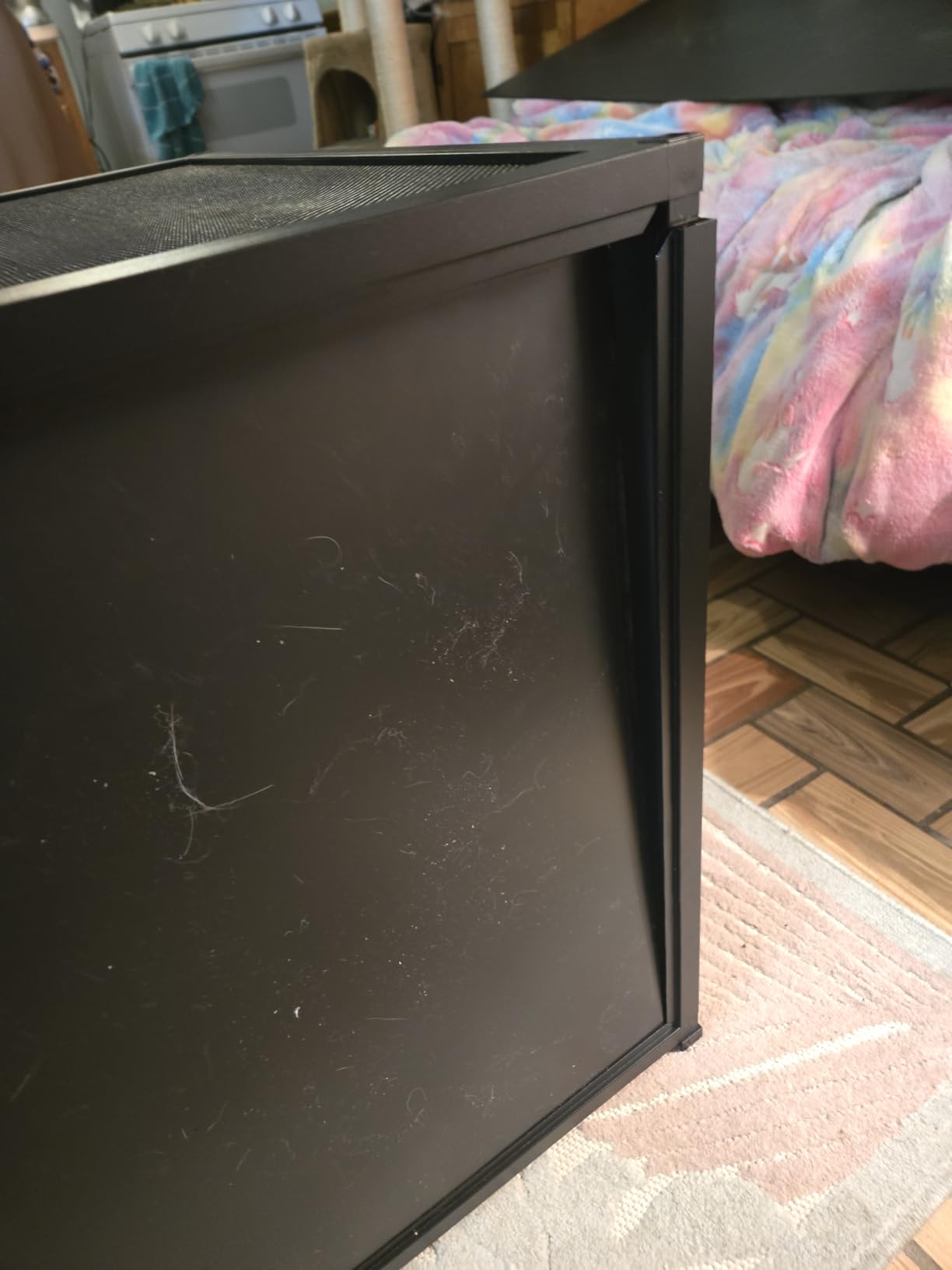 Reptile Tank 44''x20''x20'' ToxiRium Large PVC Reptile Enclosure 76 Gallons for Bearded Dragon Gecko Lizard Snake, Wide Lounge Vivarium Area with Sliding Doors Lock customer photo 2