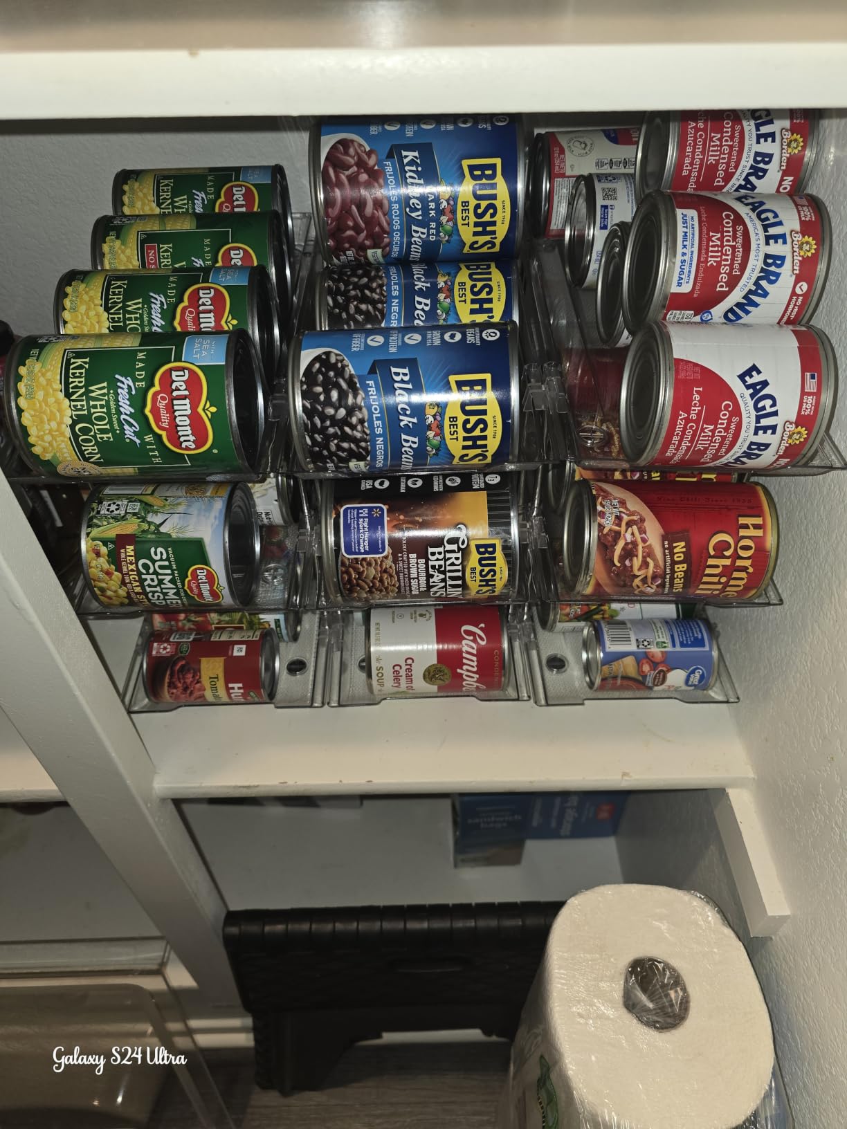 Can Organizer for Pantry, 3 Tier Rolling Can Storage Organizer Pantry customer photo 1