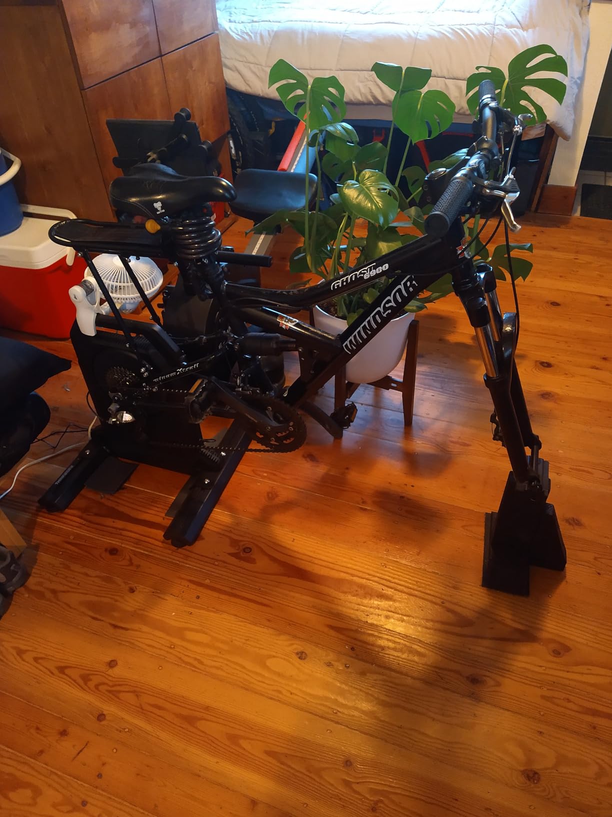 ThinkRider XXPRO Smart Bike Trainer，2500W，25% Gradient，ANT + & BLE customer photo 1