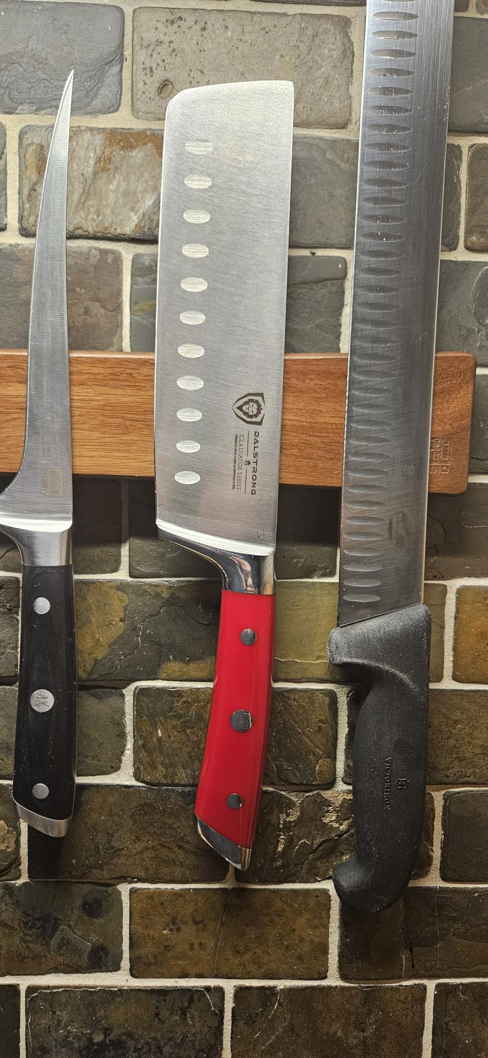 SHAN ZU 3PCS Damascus Knife Set, Japanese Kitchen Knives Set customer photo 1