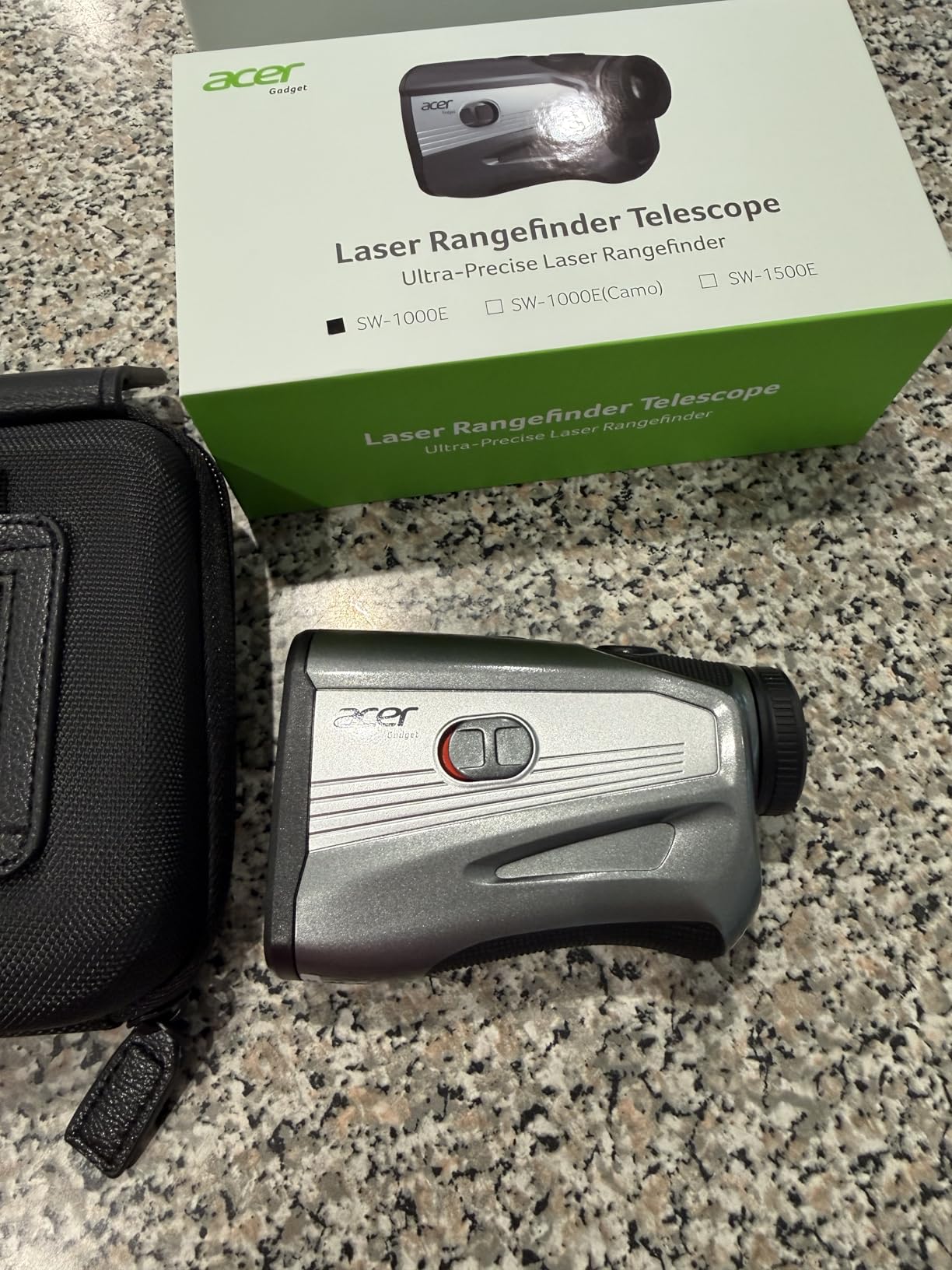 Acer Pro Golf Rangefinder with Slope Switch, Pin Lock Vibration, 1200 Yards customer photo 2