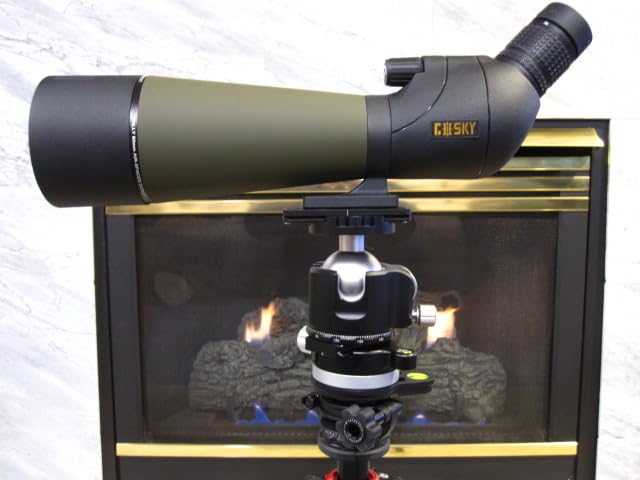 Gosky Spotting Scope 25-75x80 with Tripod for Target Shooting customer photo 2