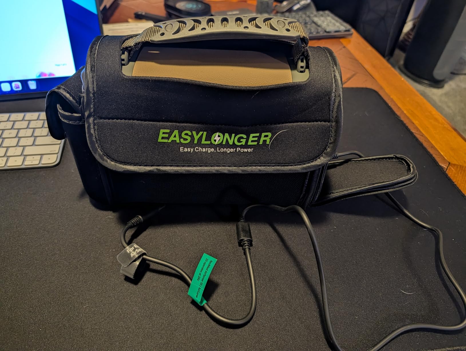 EASYLONGER CPAP Battery Backup ES960 PRO, 297.6Wh LiFePO4 Battery Pack customer photo 1