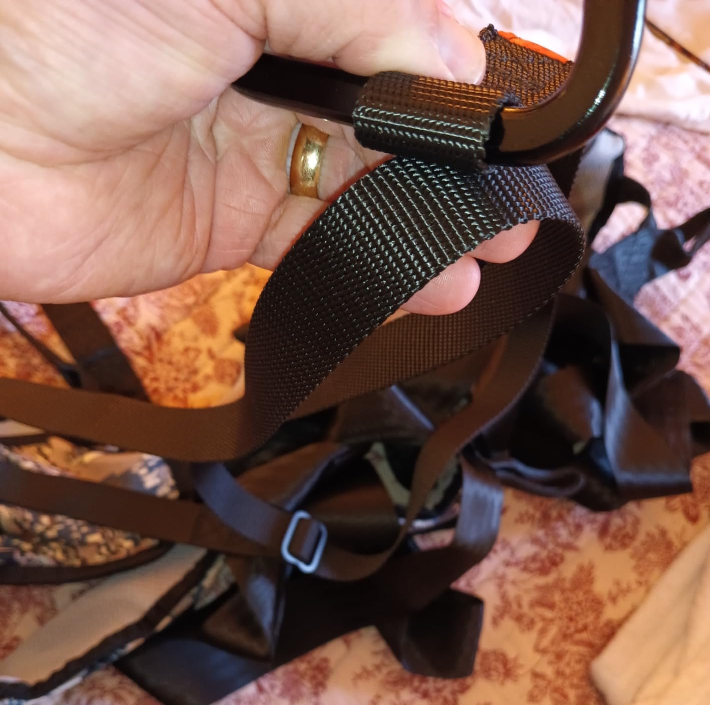 Tree Stand Safety Harness: Adjustable Tree Stand Harness for Hunting, Padded Treestand Safety Hunting Harnesses customer photo 1