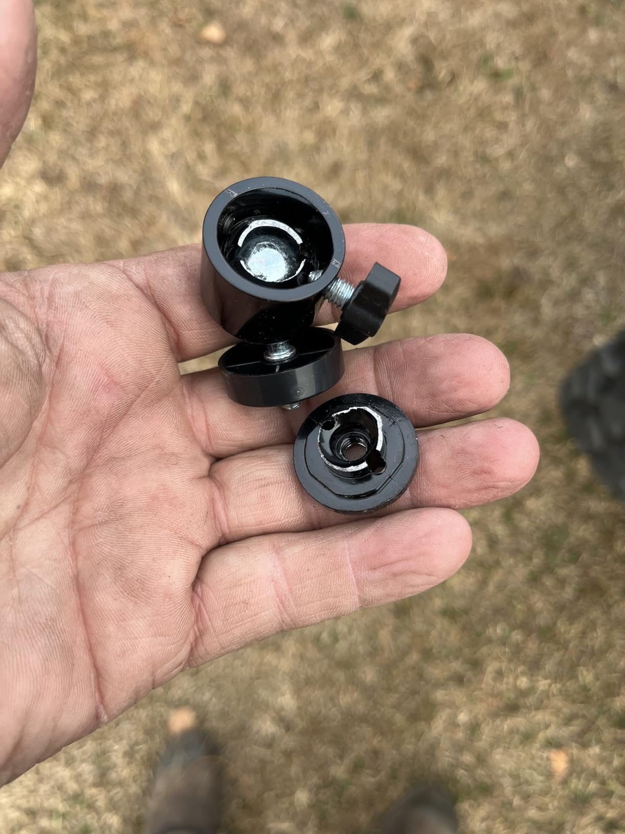Trail Camera Tree Mount: 360 Degrees Adjustable Game Camera Mount with 1/4 inch Screw, Easy Installation & Compact Sturdy customer photo 1