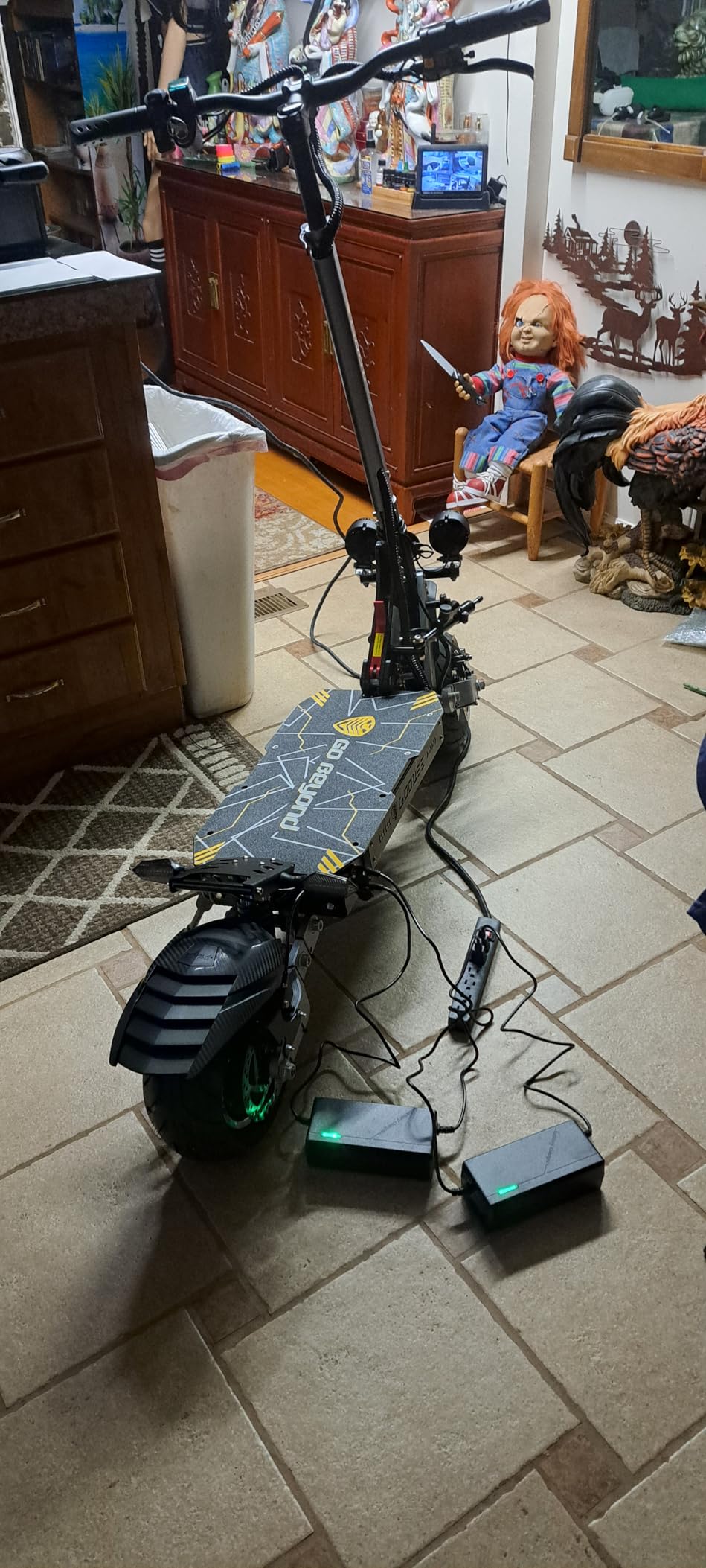 ZO03 Series 5600W-6000W Dual Motor Electric Scooter Adults Off-Road customer photo 2