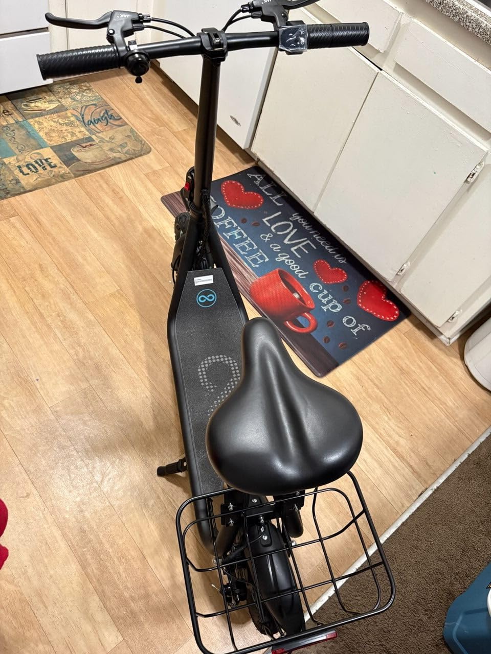URBANMAX C1 Adult Seated E‑Scooter,450W,20 Mile,15.5MPH,Rear Basket customer photo 1