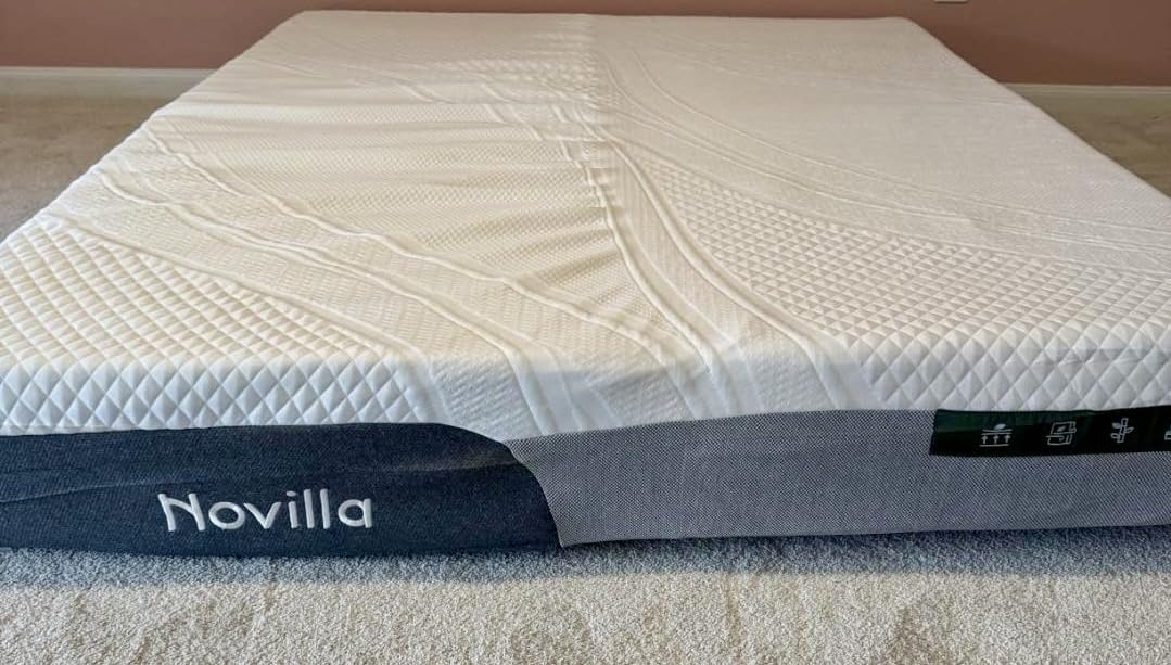 Novilla Bliss Cooling Queen Size Mattress, 12 Inch Gel-Infused Memory Foam customer photo 1