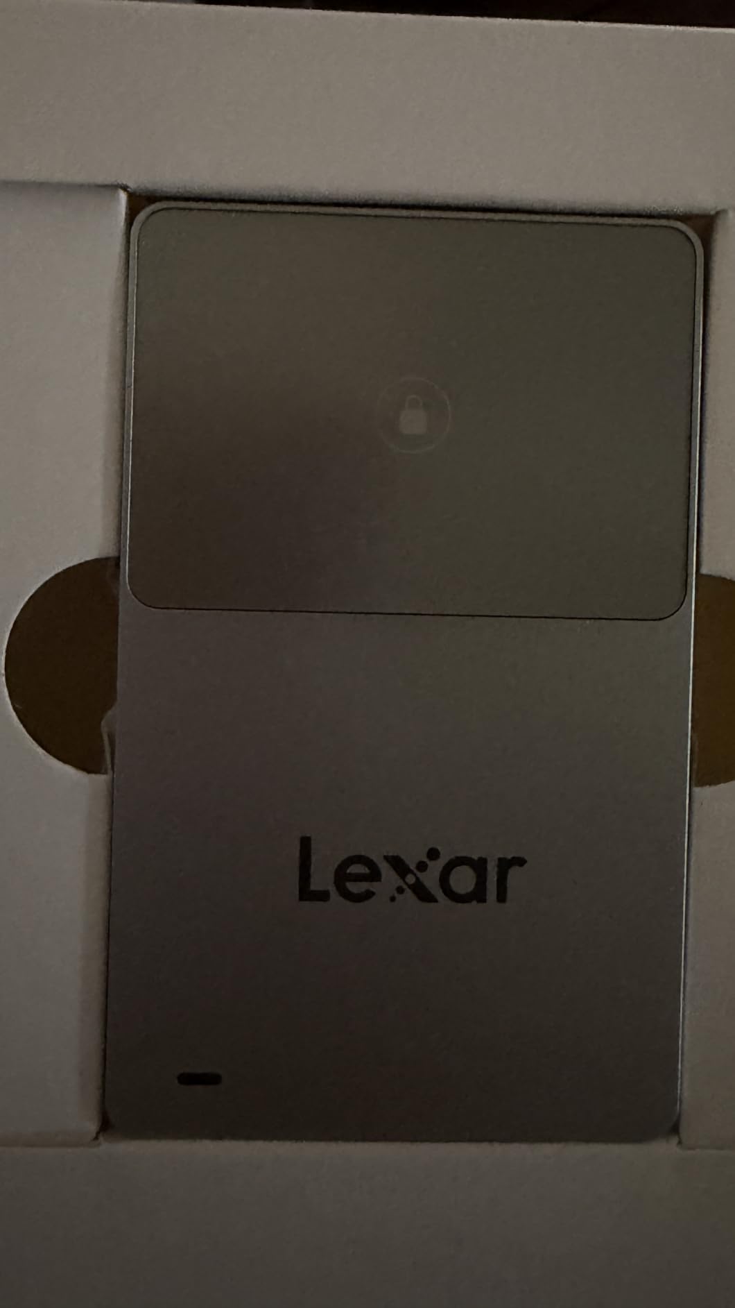Lexar TouchLock Portable SSD 1TB with One-Touch NFC Encryption Authentication, External Solid-State Drives USB 3.2 Gen2, Magnetic Phone SSD Support for iPhone 17/16, Tablet, PC customer photo 1
