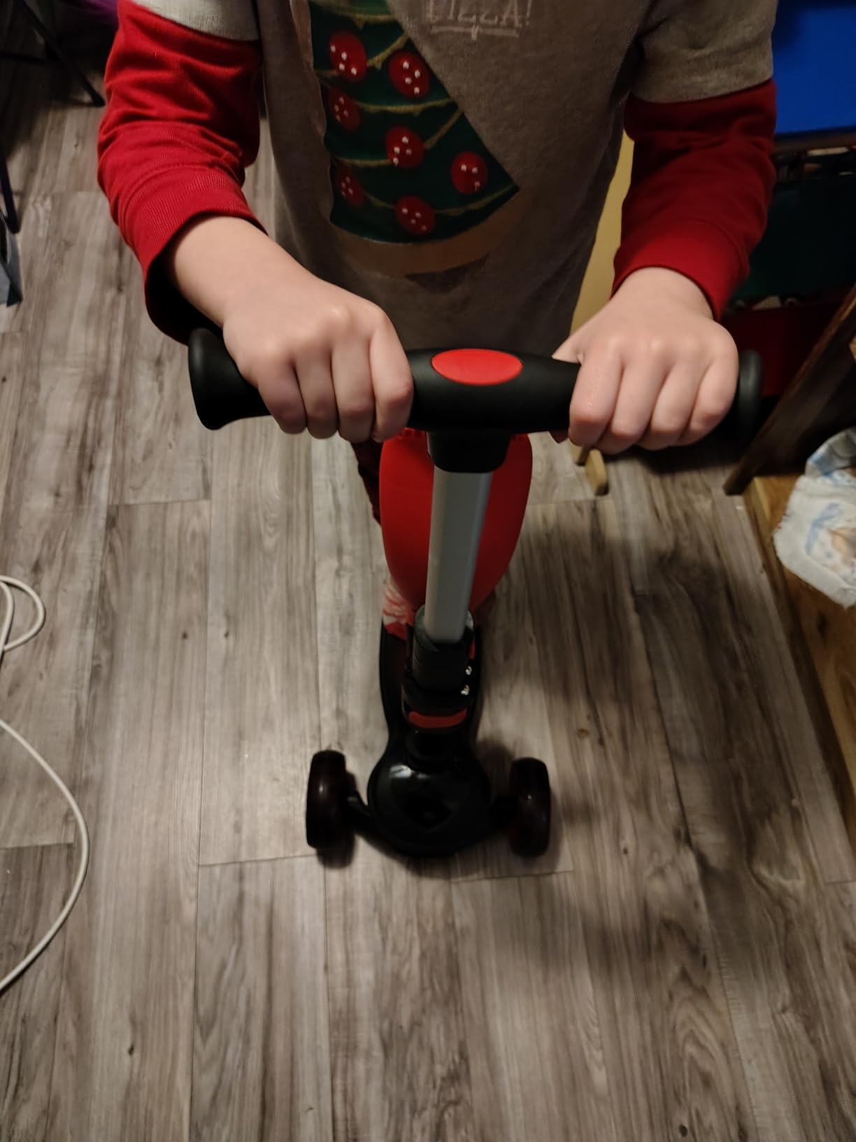 YING LU 3600W Dual Motor Off-Road Electric Scooter for Adults, 45MPH All-Terrain Electric Scooter, Foldable Design with Adjustable Handlebars, 60V 18.2AH Long-Range E Scooter. customer photo 1