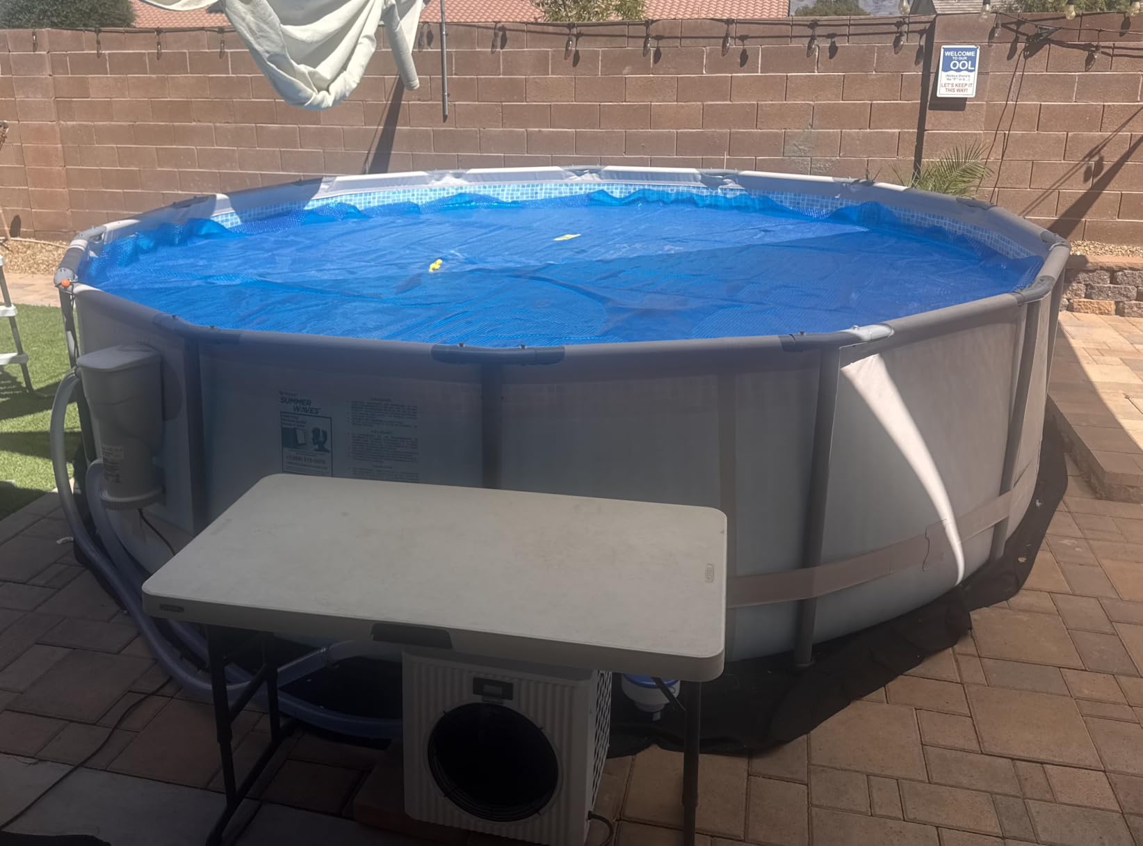 28,000 Gallons Inverter Pool Heat Pump for Inground Pools 220V customer photo 1