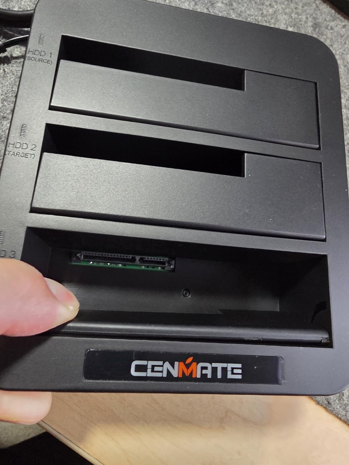 CENMATE 3 Bay Hard Drive Enclosure for 2.5“/3.5