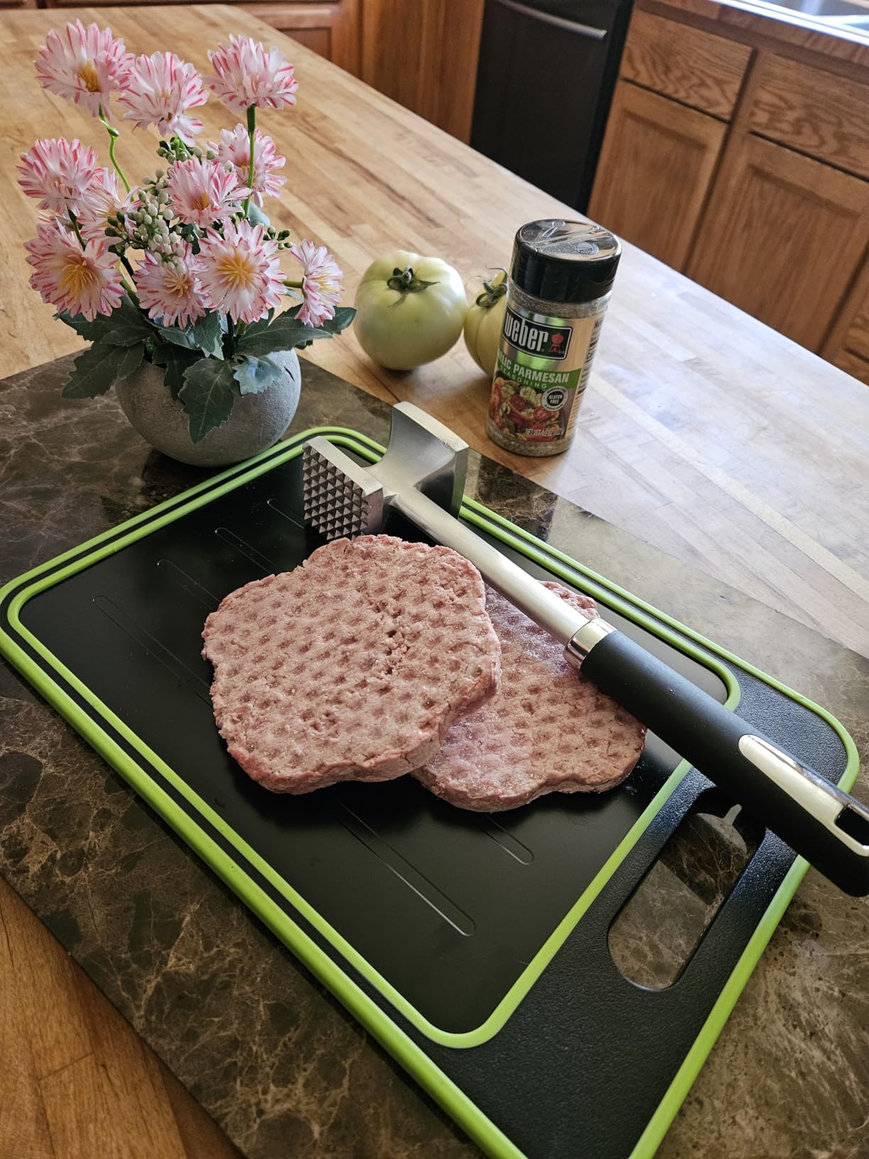 2026 Upgrade Quiet Meat Grinder Electric 3000W Max DC Motor, Auto-Reverse, 3 Speed, Sausage & Kibbe Maker for Home Use customer photo 2