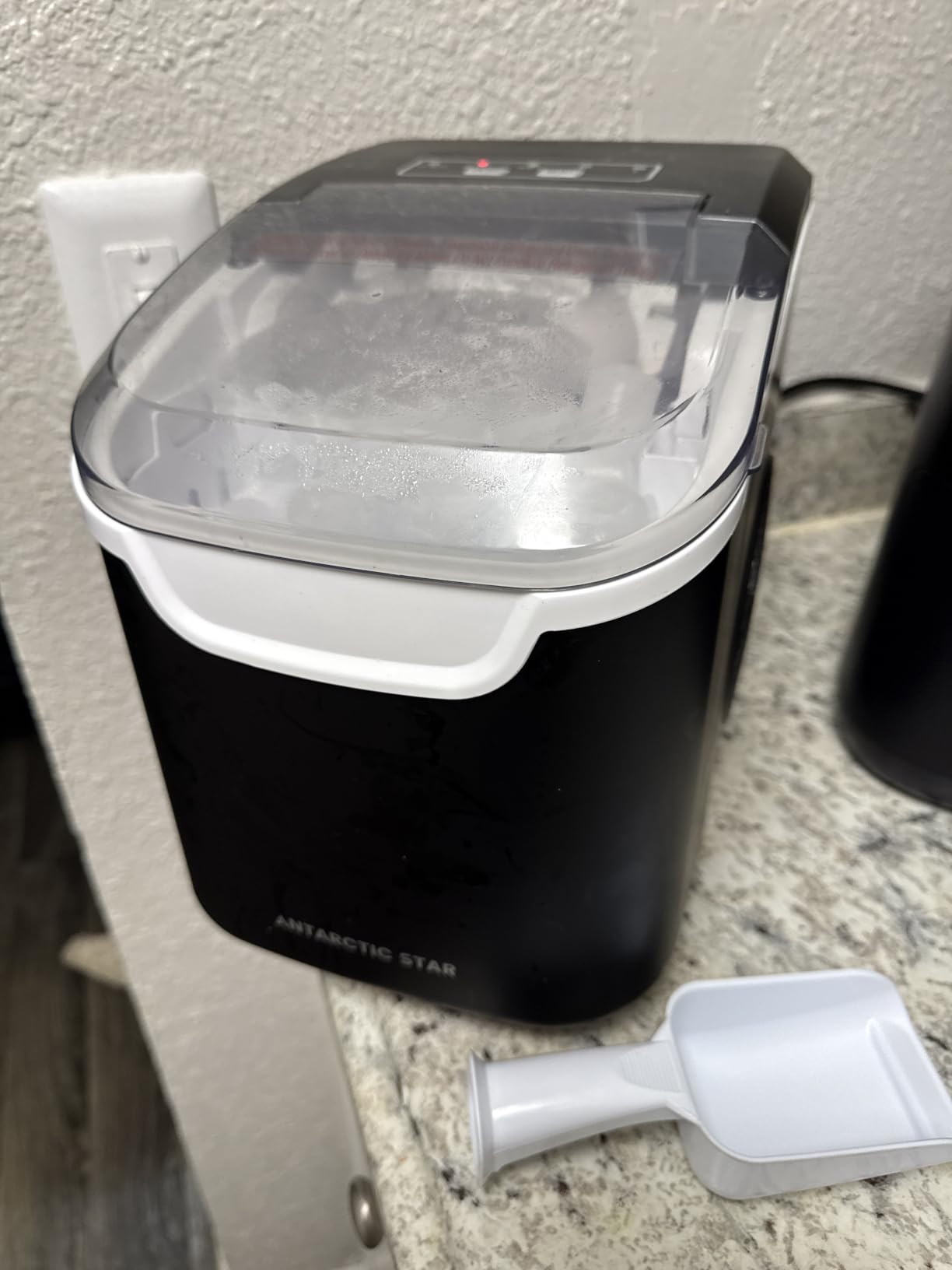 Antarctic Star Nugget Ice Maker Countertop 44Lb/Day LED Display Machine customer photo 2