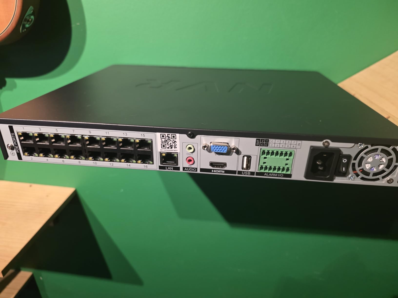 Helix 4K 16CH AI NVR (16-Port PoE), Smart NVR, Human Detection & Vehicle Detection - Supports 16 x 4K IP Cameras, Supports 2 x 12TB HDD (Not Included) HLX-NV3816E-AI customer photo 2