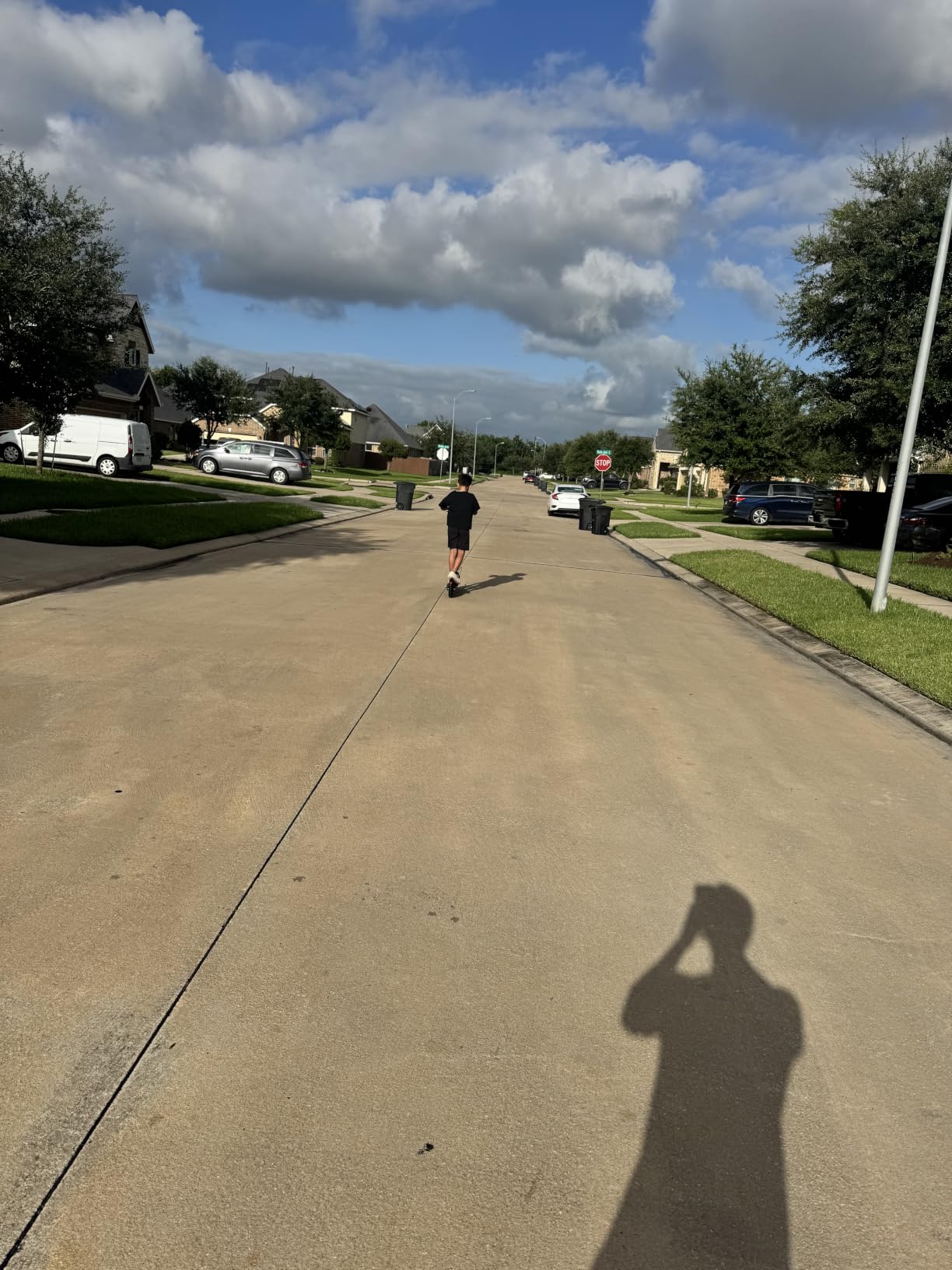 WERHY Electric Scooter,500W/350W Motor, 8.5''/10'' Solid Tires, 21-28Miles customer photo 2
