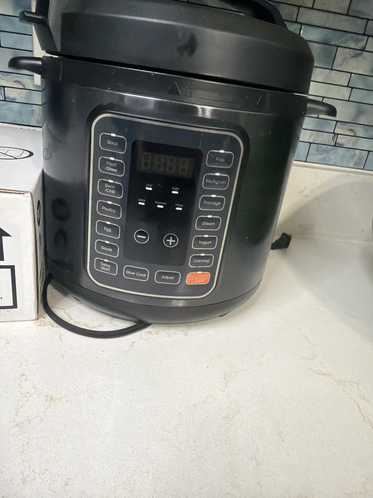 Sweetcrispy 16-in-1 Electric Pressure Cooker 6QT, 12-Preset Multi Cookers with Ceramic Pot, Slow Cook Rice Steamer Sauté Soup Yogurt Maker and More, Recipe Book customer photo 2