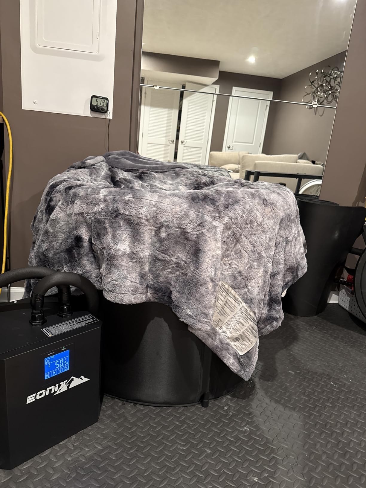 The Pod Chiller 2.0 for Cold Plunge Tubs, WiFi App Control, Cools to 37°F, 145 GPH Water Filtration & Circulation System, Energy Efficient Cold Therapy Chiller for Ice Baths & Recovery customer photo 1