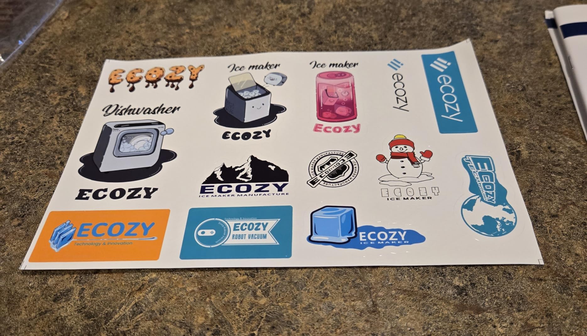 ecozy Nugget Ice Maker Countertop, 44 lbs/24H Ice Machine with APP Control customer photo 1