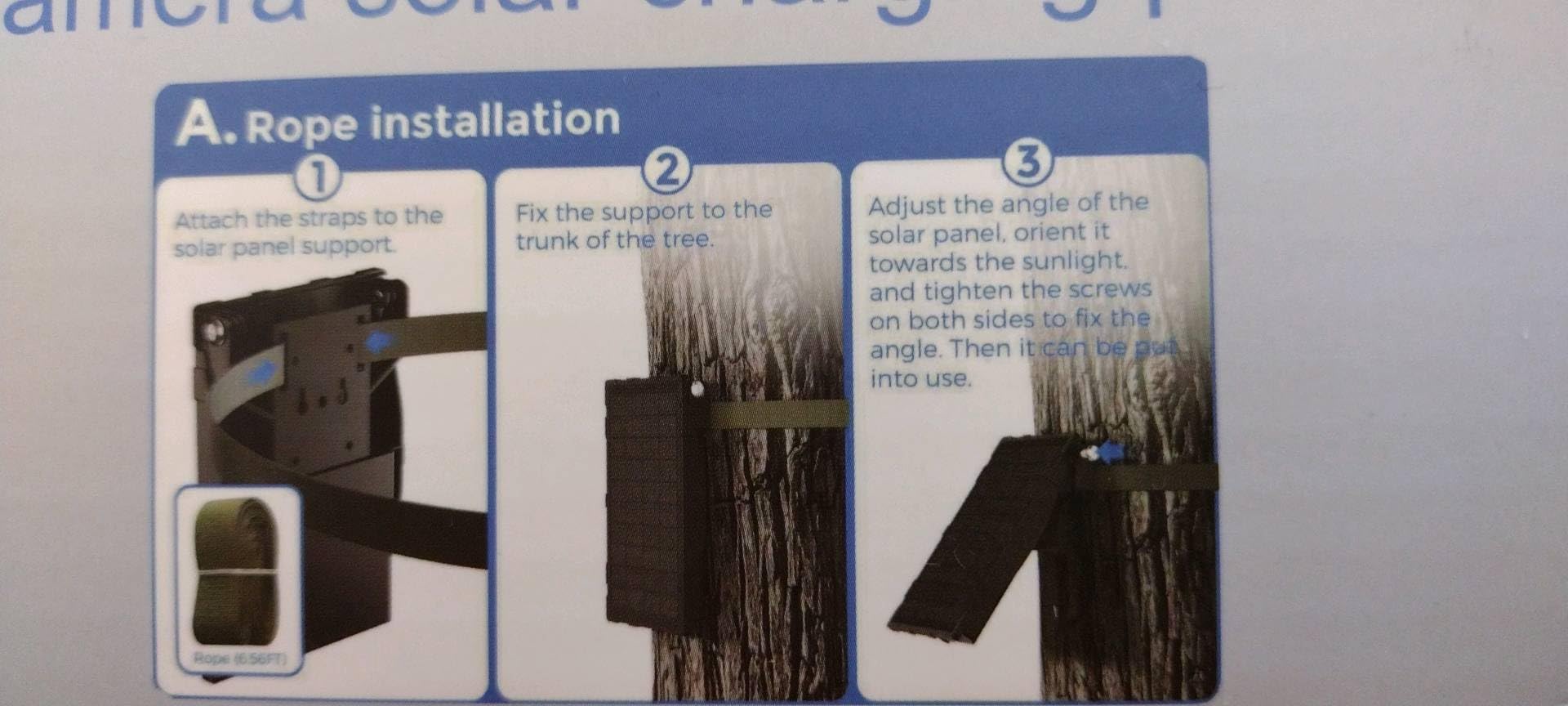 Trail Camera Solar Panel for Tactacam and Cellular&Wireless Hunting Camera customer photo 1