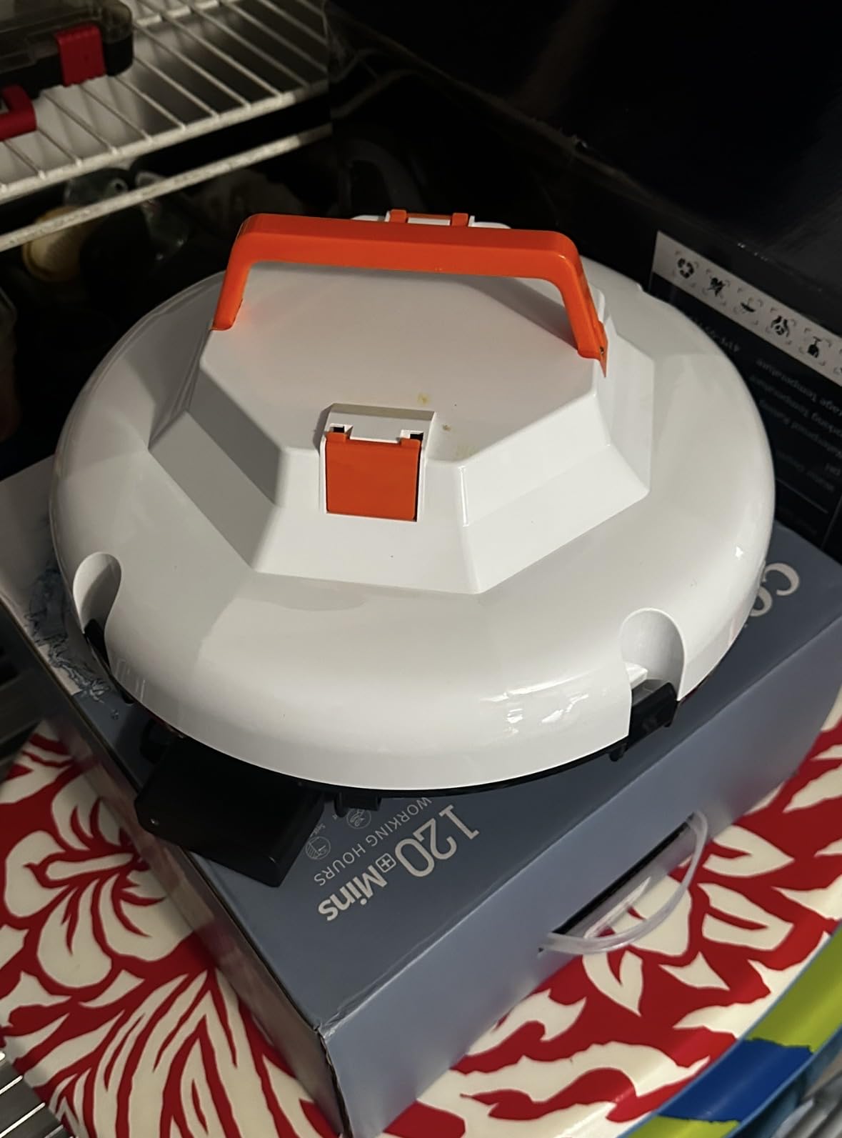 2026 Cordless Robotic Pool Cleaner - 120 Mins Automatic Pool Vacuum for Above Ground Pool & In - Ground Flat Pools up to 1000 Sq.Ft, Robot Pool Cleaner with Self - Parking Tech customer photo 1