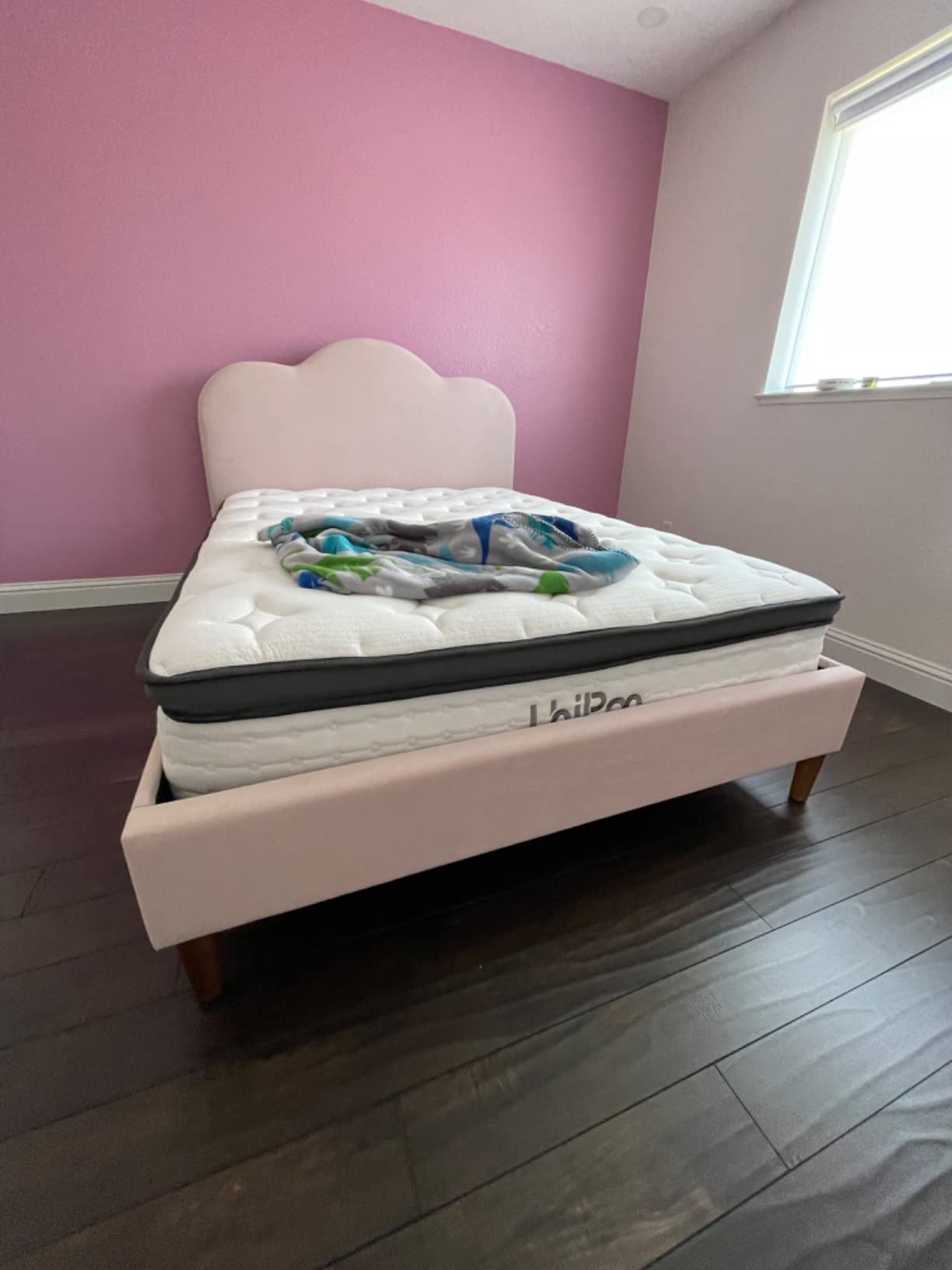 14 inch Queen Size Mattress, Hybrid Mattress in a Box with Zoned Lumbar Support for Side Sleepers, Pressure Relief, Fiberglass Free, 365 Nights Trial, 10 Years Warranty customer photo 1