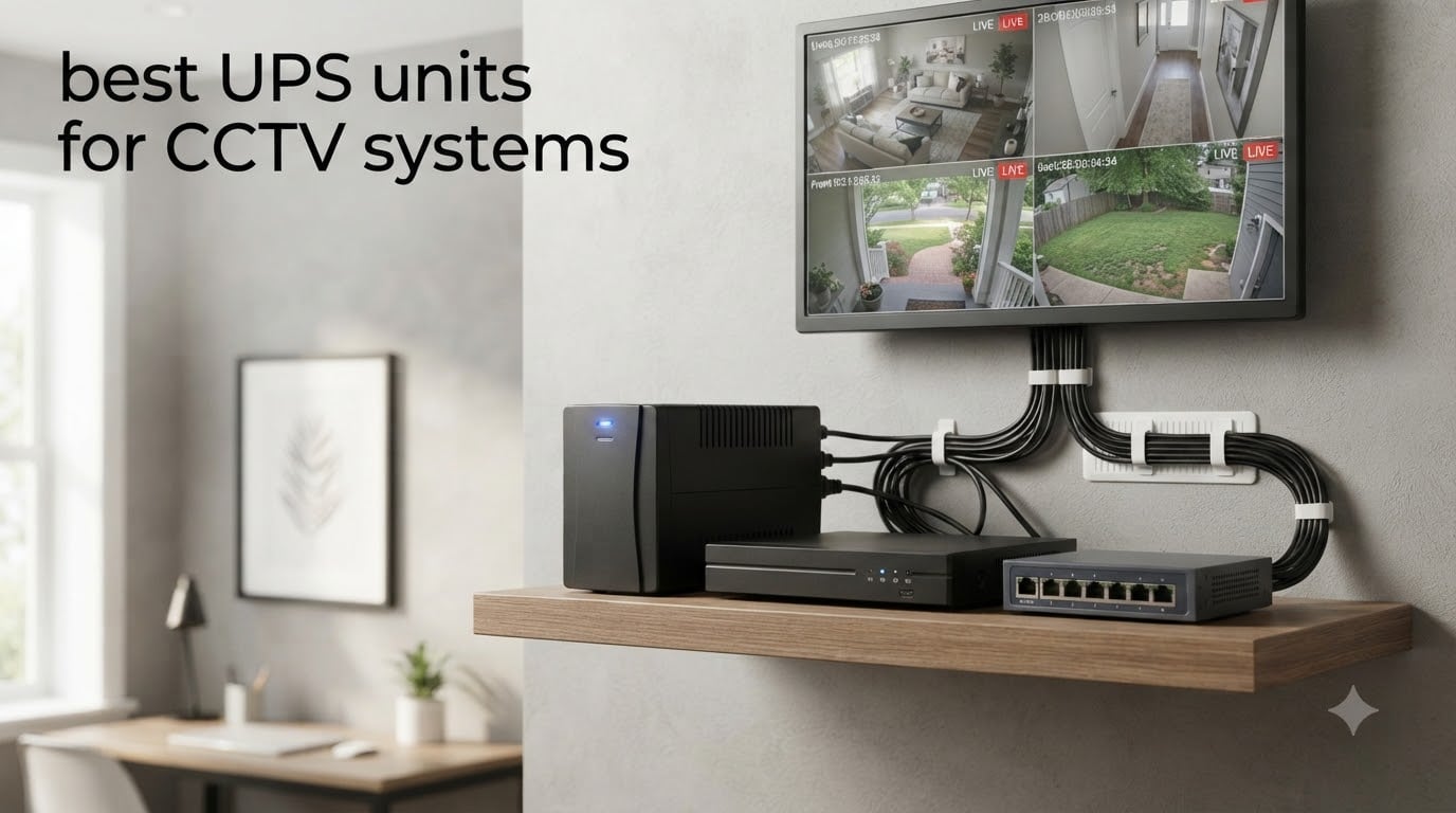 best UPS units for CCTV systems