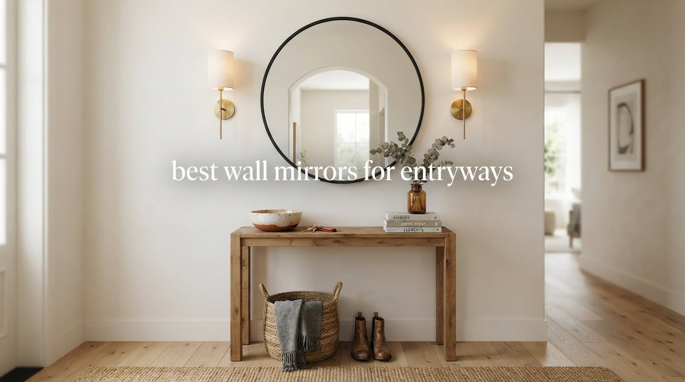 best wall mirrors for entryways