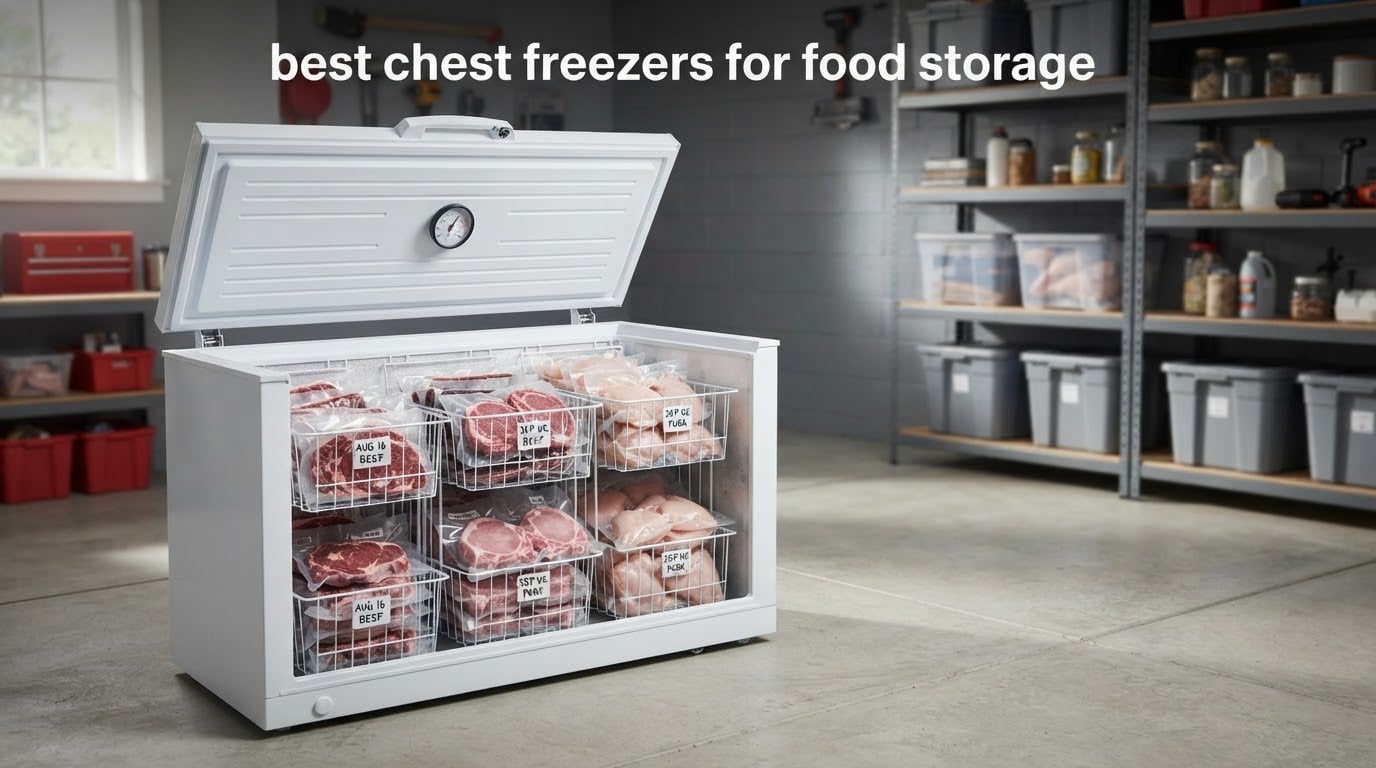 best chest freezers for food storage