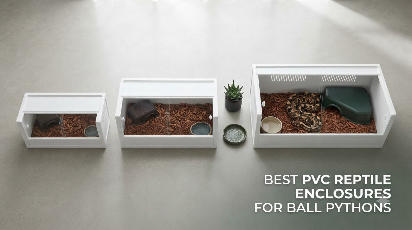 best pvc reptile enclosures for ball pythons