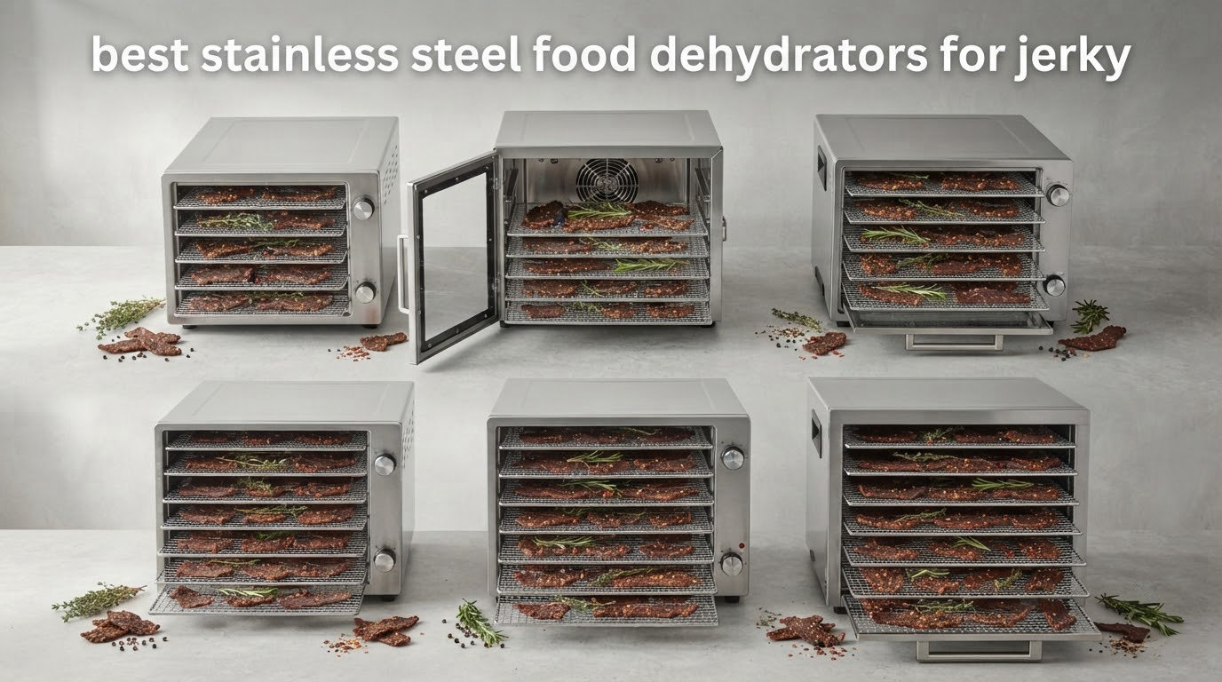 best stainless steel food dehydrators for jerky