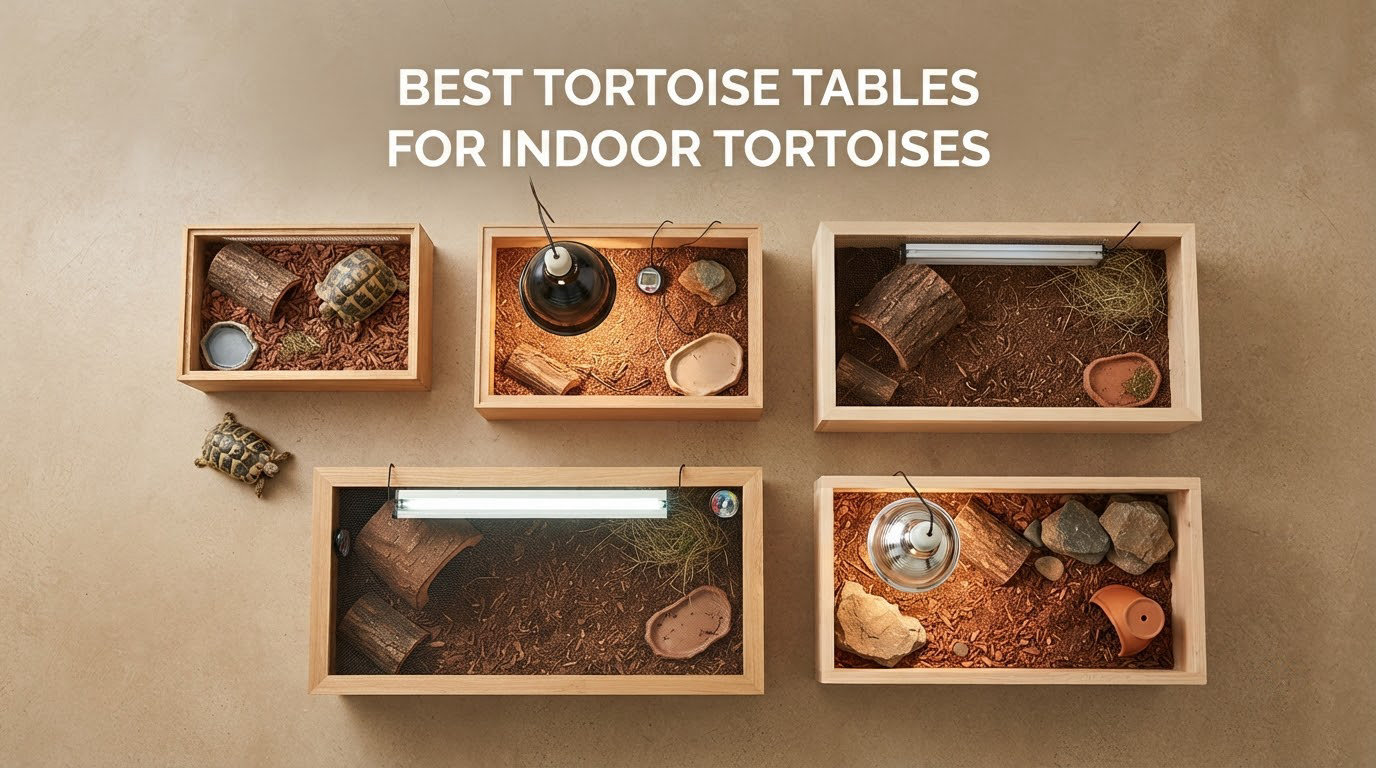 best tortoise tables for indoor tortoises