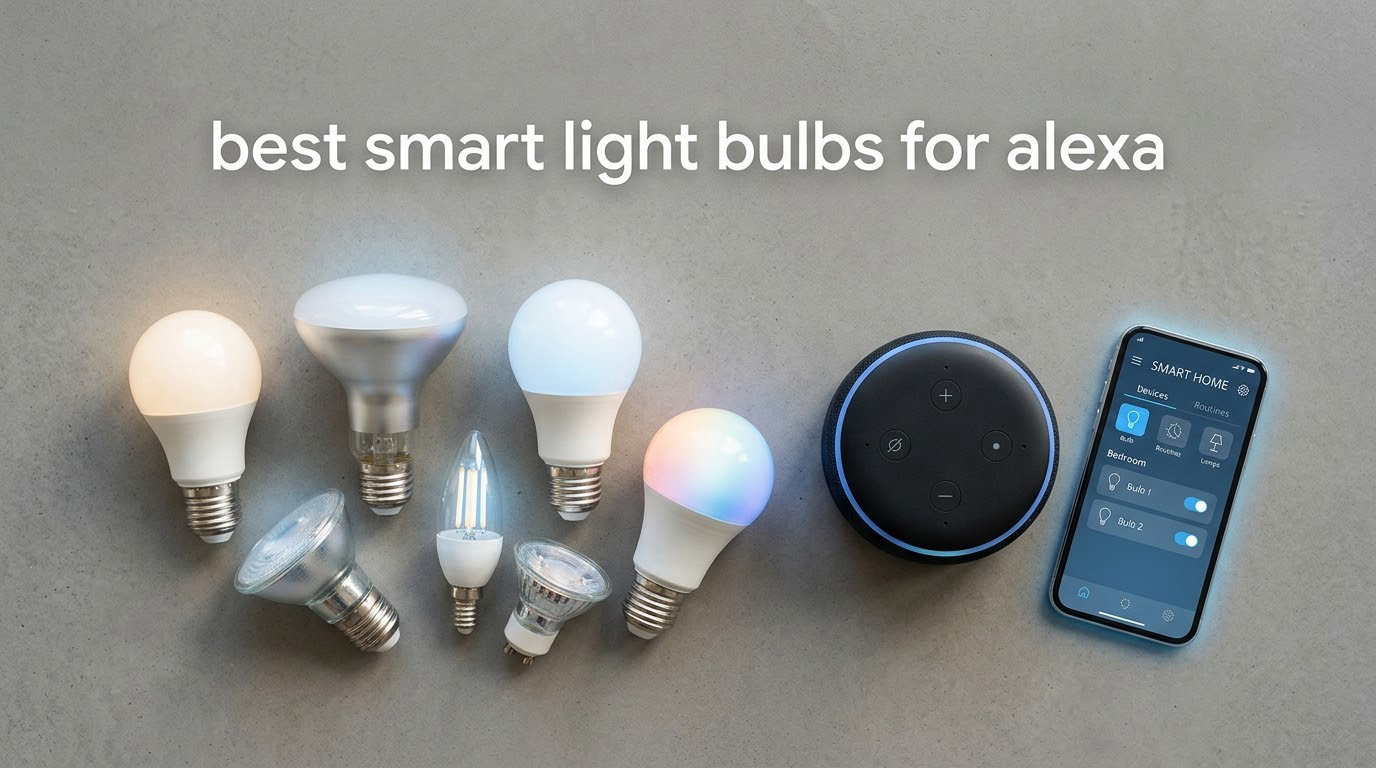 best smart light bulbs for alexa