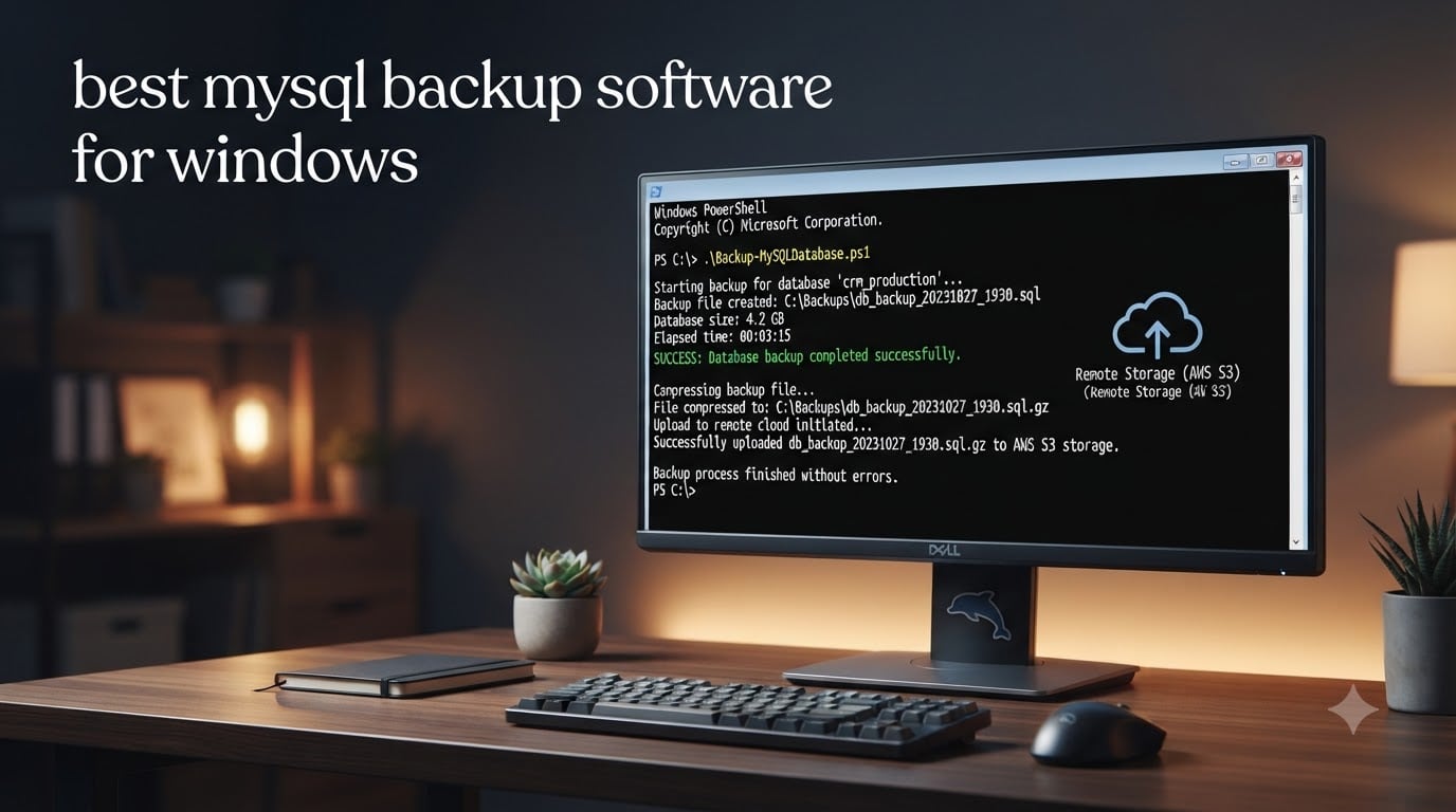 best mysql backup software for windows