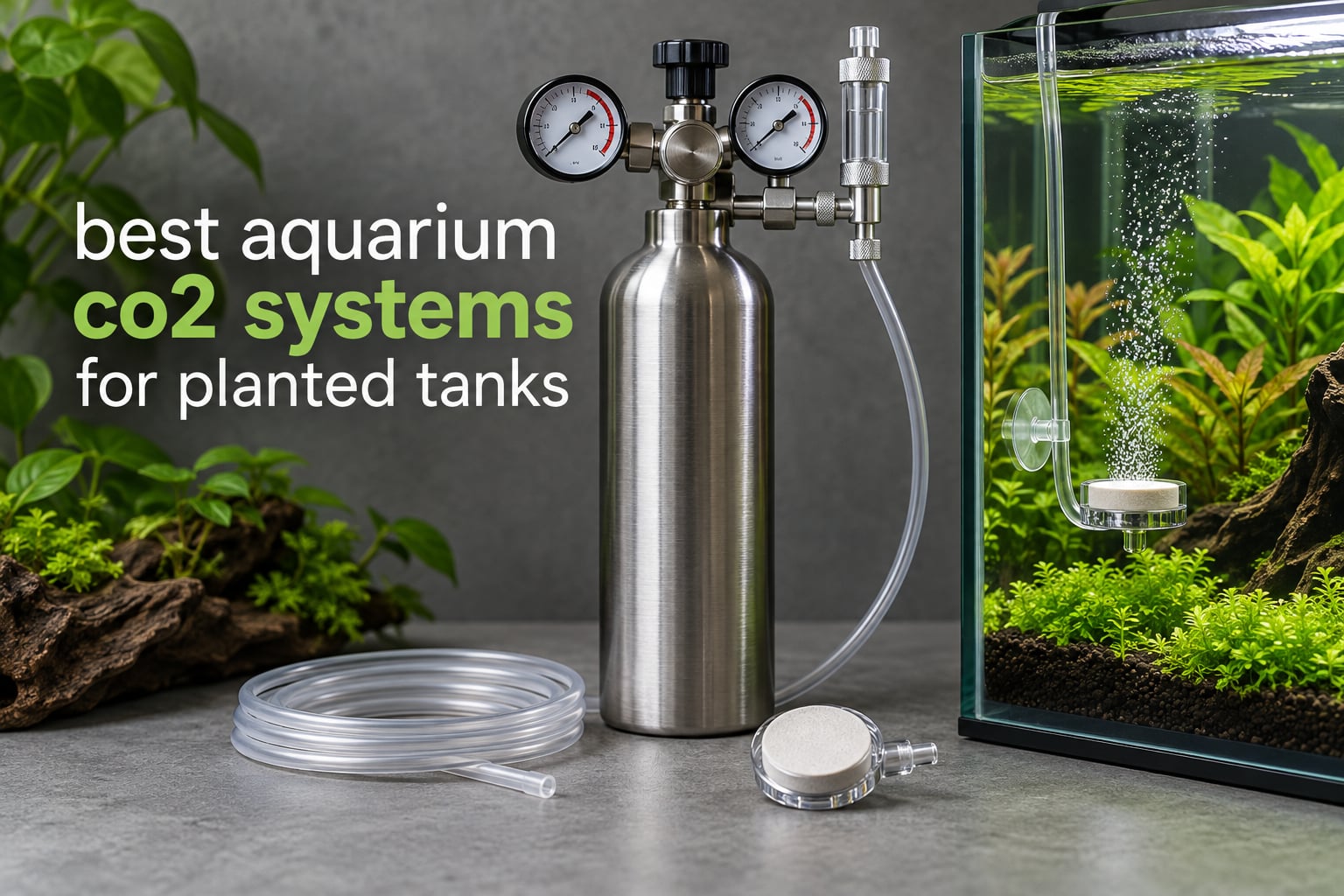 best aquarium co2 systems for planted tanks